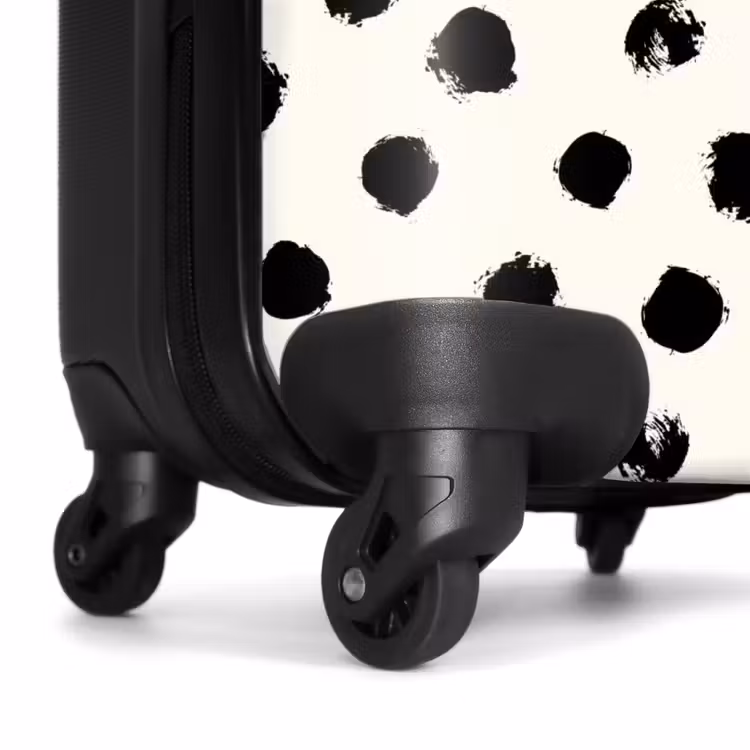 Suitcase - Patterns - Black spots on cream — 6