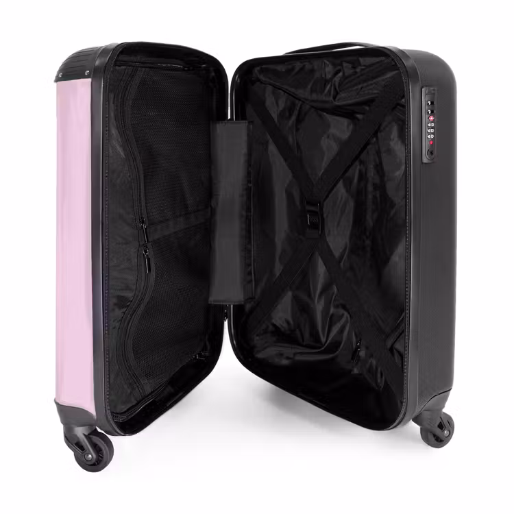 Suitcase - Patterns - Cherry on light pink background — 3