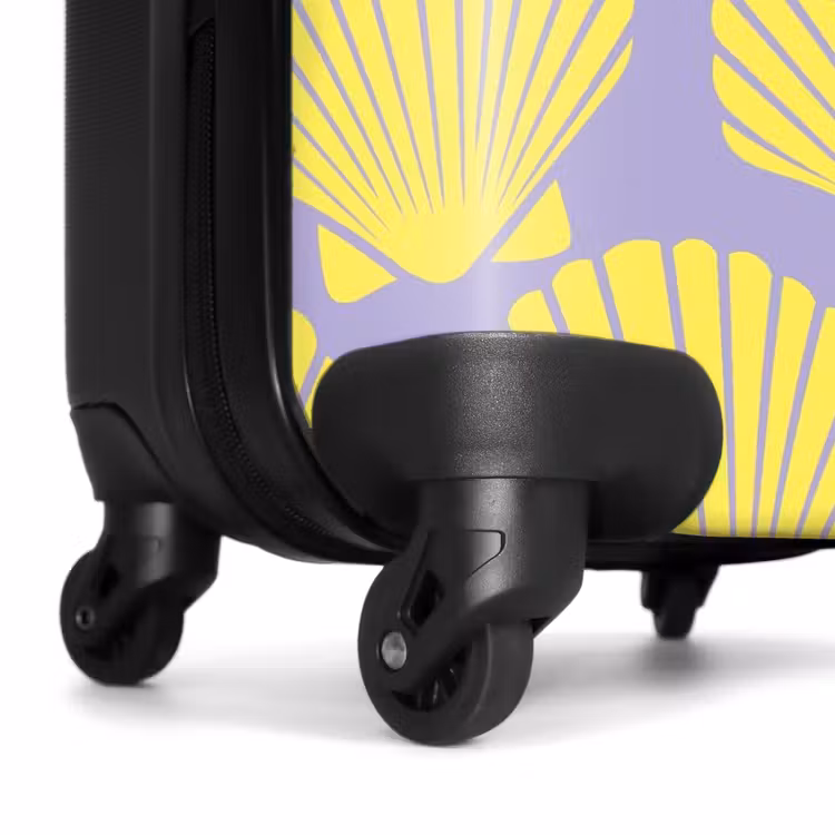 Suitcase - Patterns - Shell pattern in lavender — 6