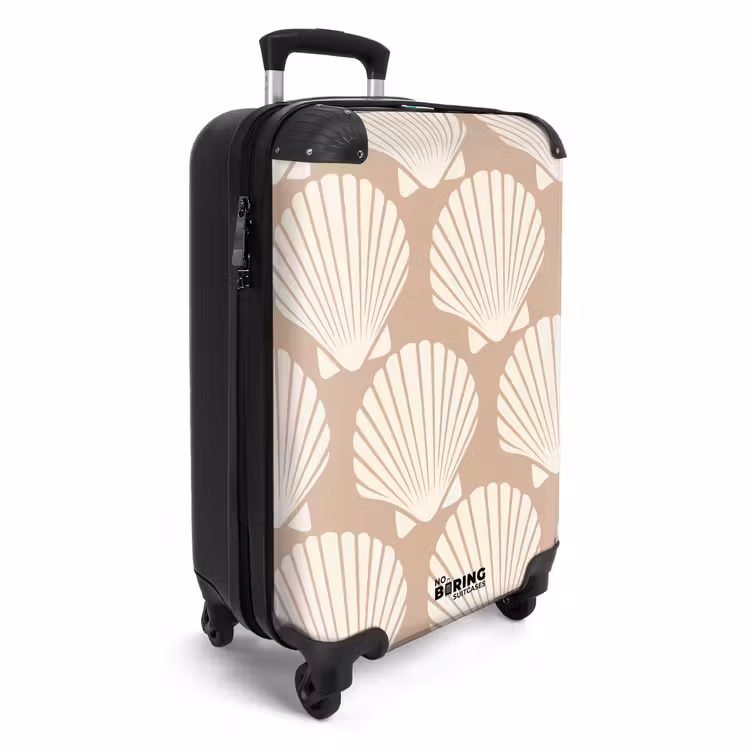 Suitcase - Patterns - Shell pattern in light beige — 4