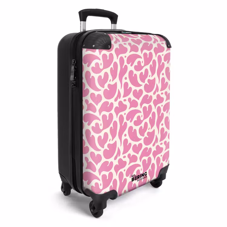 Suitcase - Patterns - Splashes of pink — 4