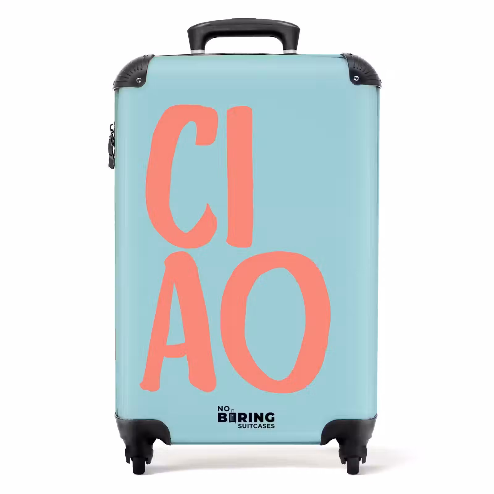 Suitcase - Quotes - Ciao aqua blue — 1