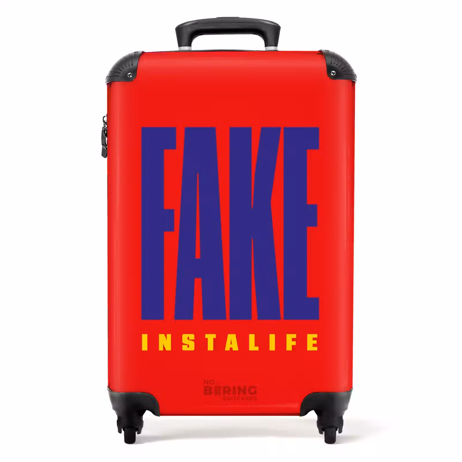 Suitcase - Quotes - Fake instalife bright red — 1