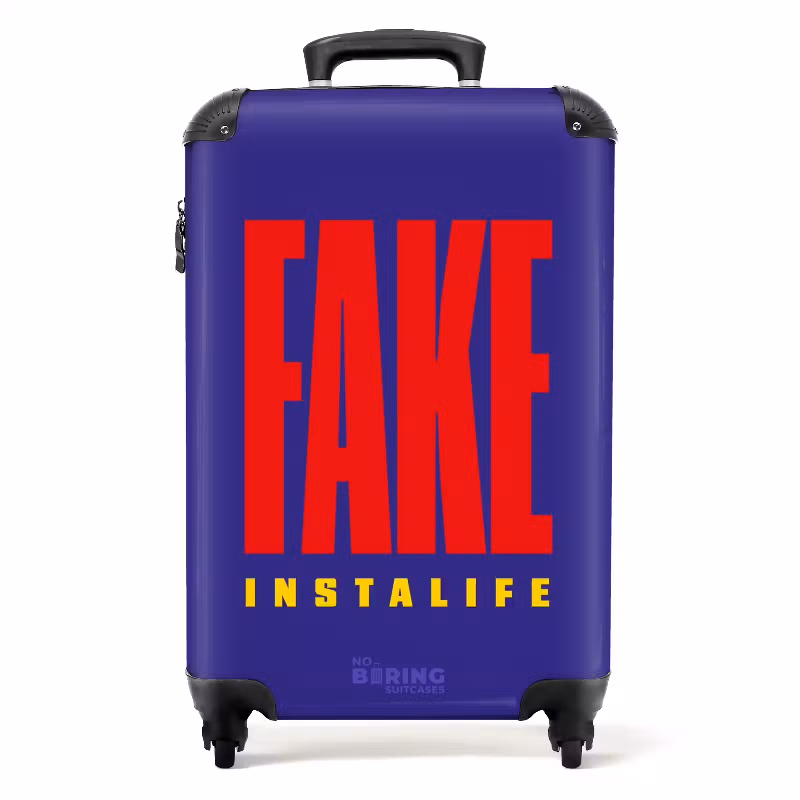 Suitcase - Quotes - Fake instalife deep purple — 1