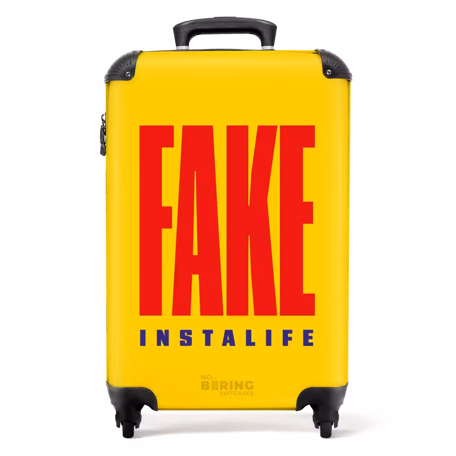 Suitcase - Quotes - Fake instalife golden yellow — 1