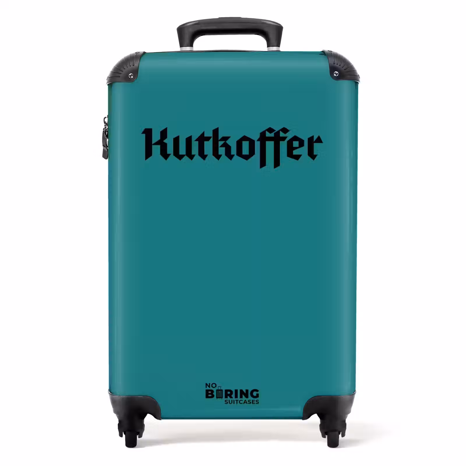Suitcase - Quotes - Pussy Case Petrol Blue — 1