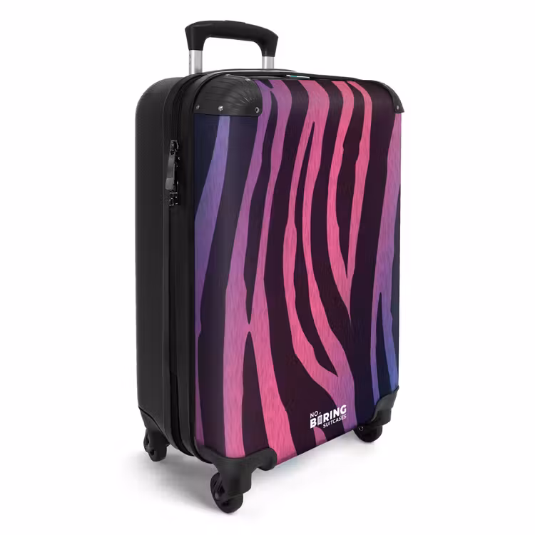 Suitcase - Animal holo - Tiger print — 4