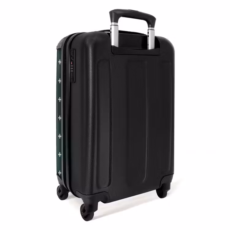 Suitcase - Patterns - Plus pattern on gray-blue — 2