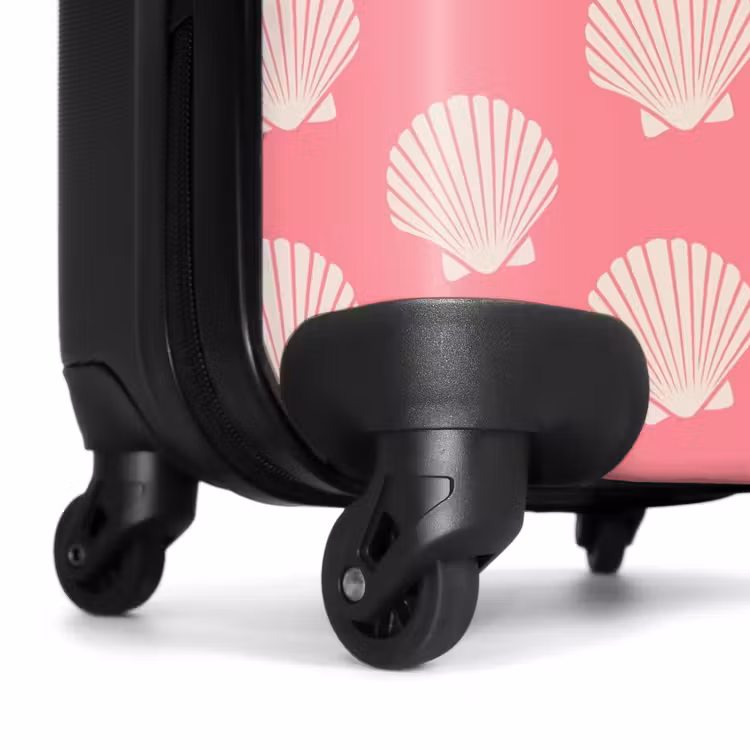Suitcase - Patterns - Shell pattern in soft pink — 6