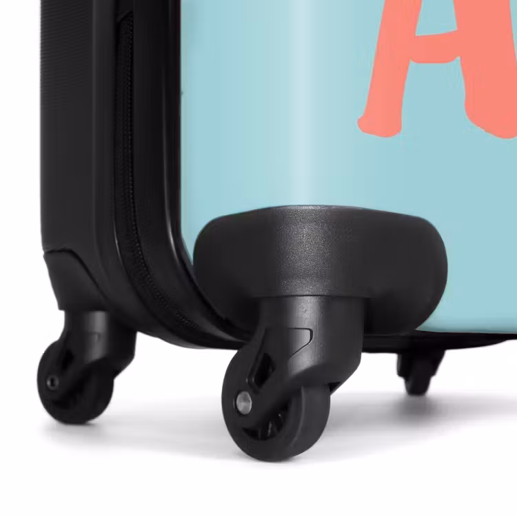 Suitcase - Quotes - Ciao aqua blue — 6