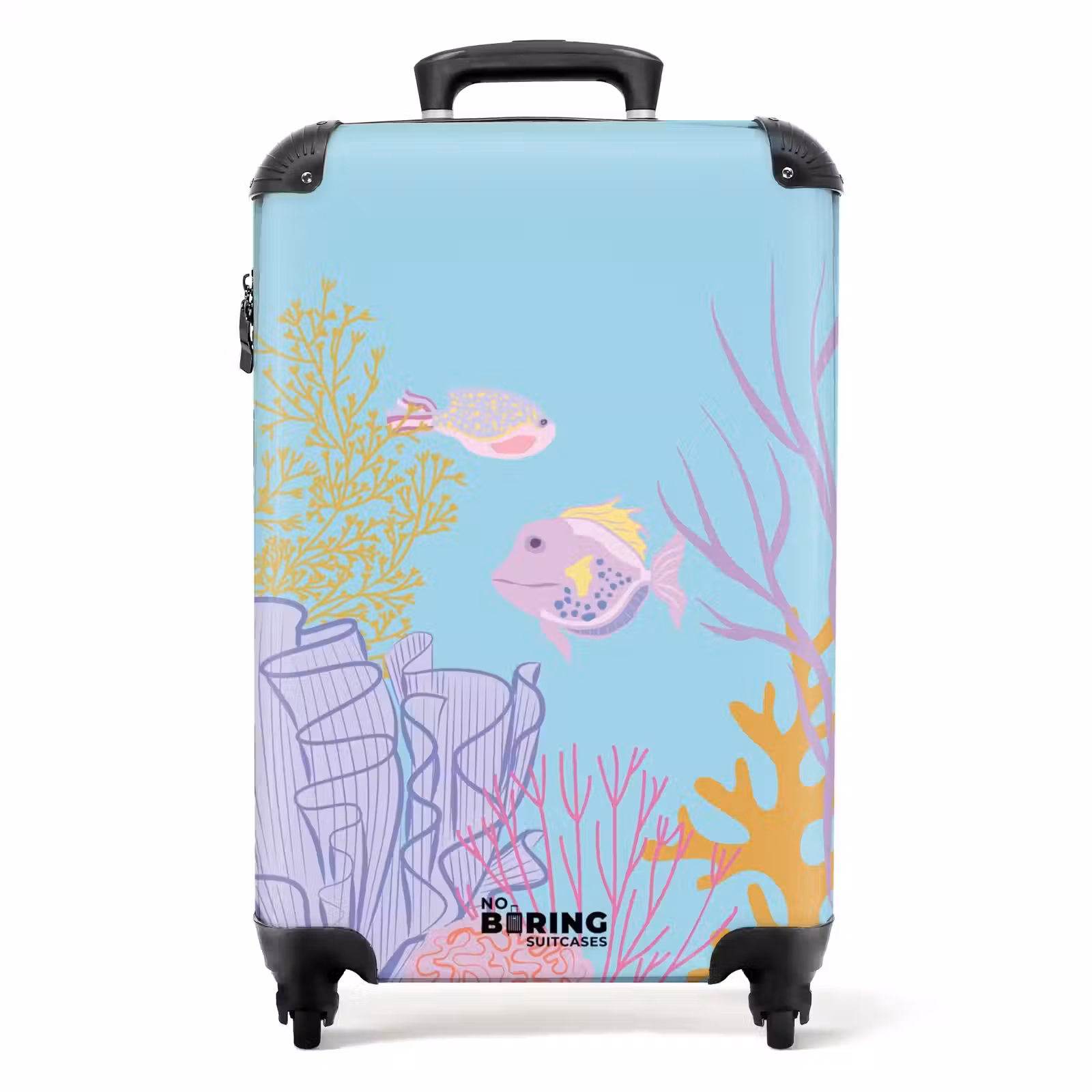 Suitcase - Summer memories - Coral garden in soft colors — 1