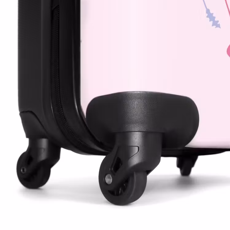 Suitcase - Summer memories - Floating jellyfish in pastel shades — 6