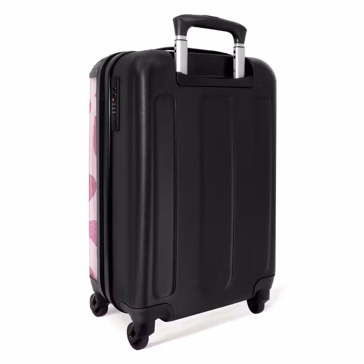 Suitcase - Summer memories - Pink anthurium pattern — 2