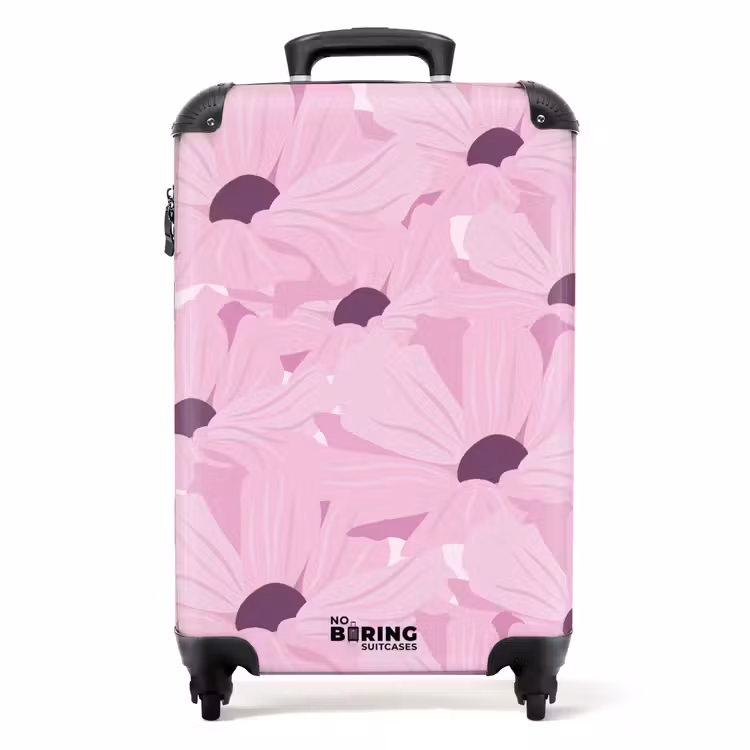 Suitcase - Summer memories - Pink floral beauty — 1