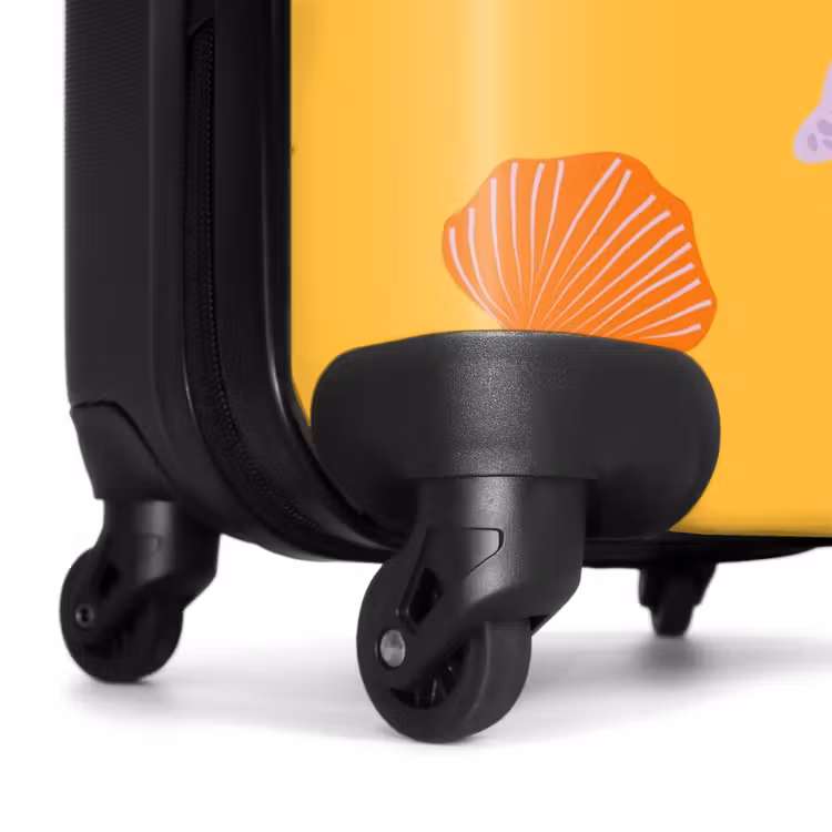Suitcase - Summer memories - Sea life with turtle — 6