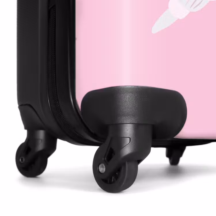 Suitcase - Summer memories - Shell art on pink — 6