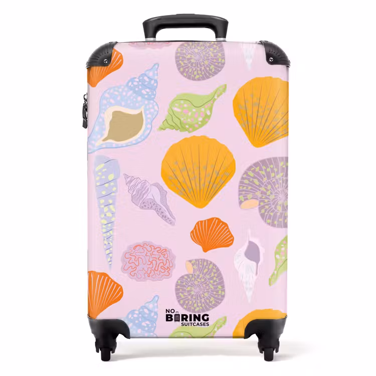 Suitcase - Summer memories - shell pattern — 1