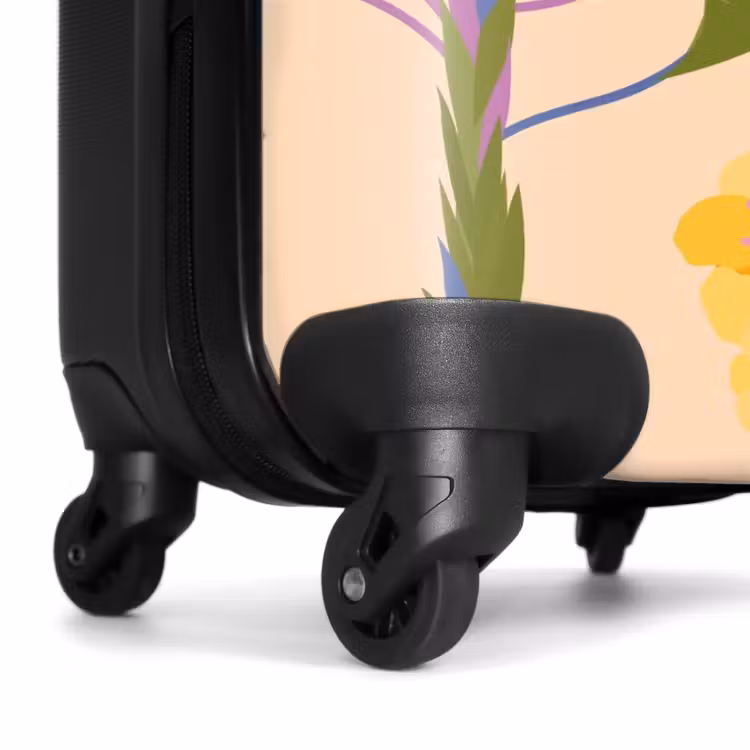 Suitcase - Summer memories - Tropical bird among exotic plants — 6