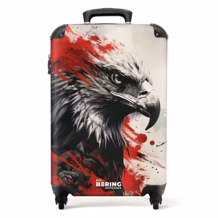 Suitcase - Tattoo style- Shadow of the eagle — 1