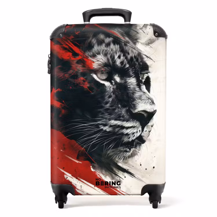 Suitcase - Tattoo style- Shadow of the Panther — 1