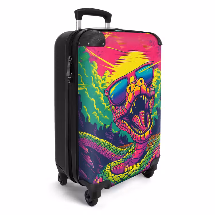 Suitcase - Tattoo style- Sunny Serpent — 4