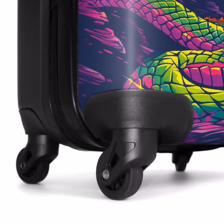Suitcase - Tattoo style- Sunny Serpent — 6