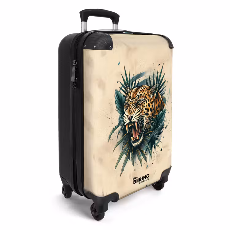 Suitcase - Tattoo style- The warring Leopard — 4