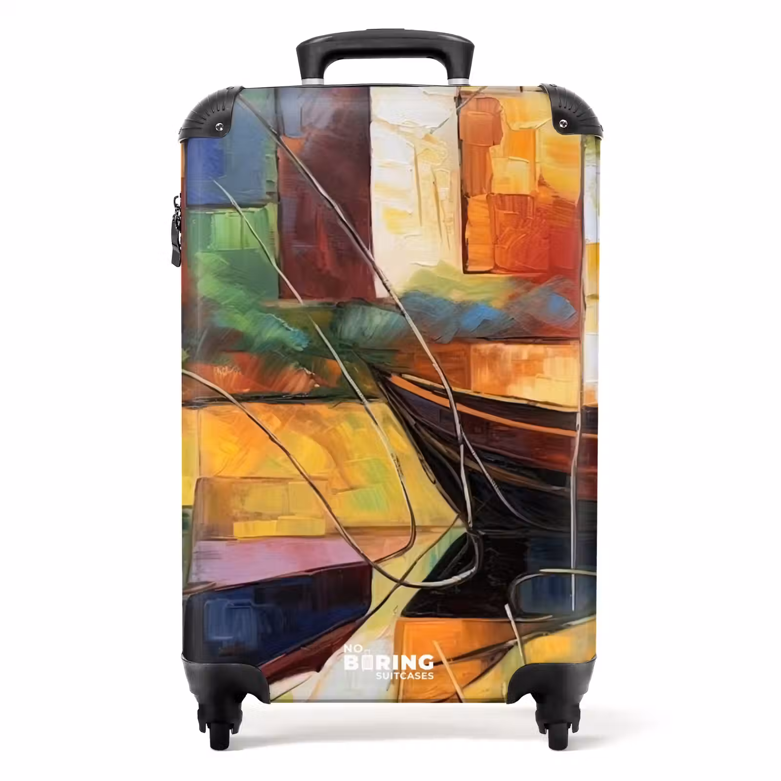 Suitcase - Abstract - Art - Boat - Colors — 1