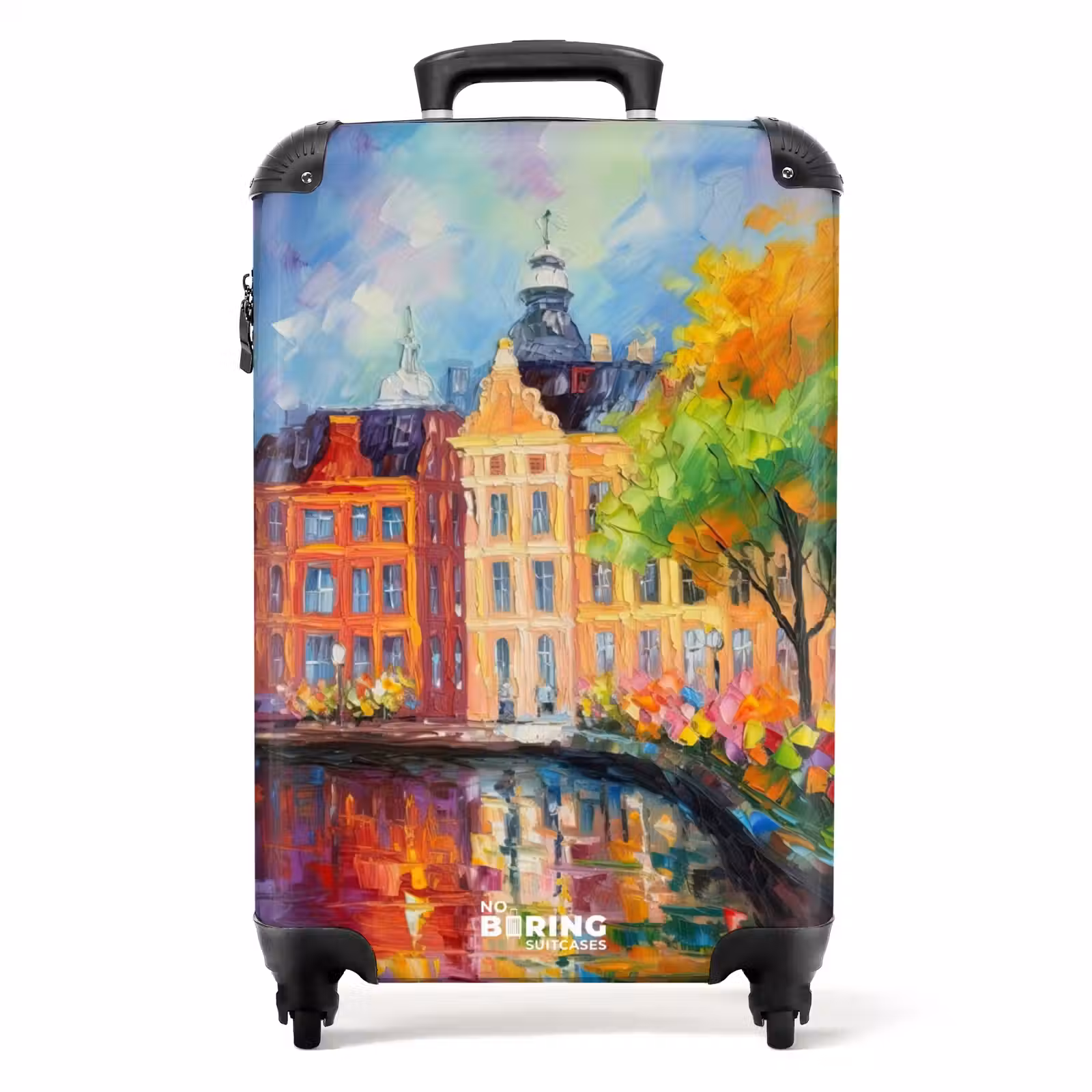 Suitcase - Oil painting - Amsterdam - Art - Colorful — 1