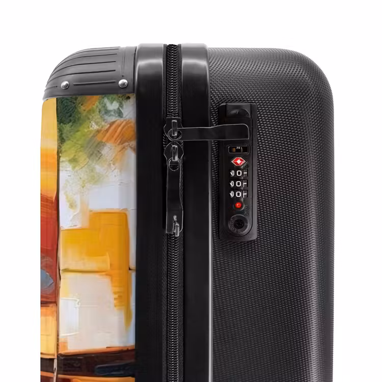 Suitcase - Abstract - Art - Boat - Colors — 5