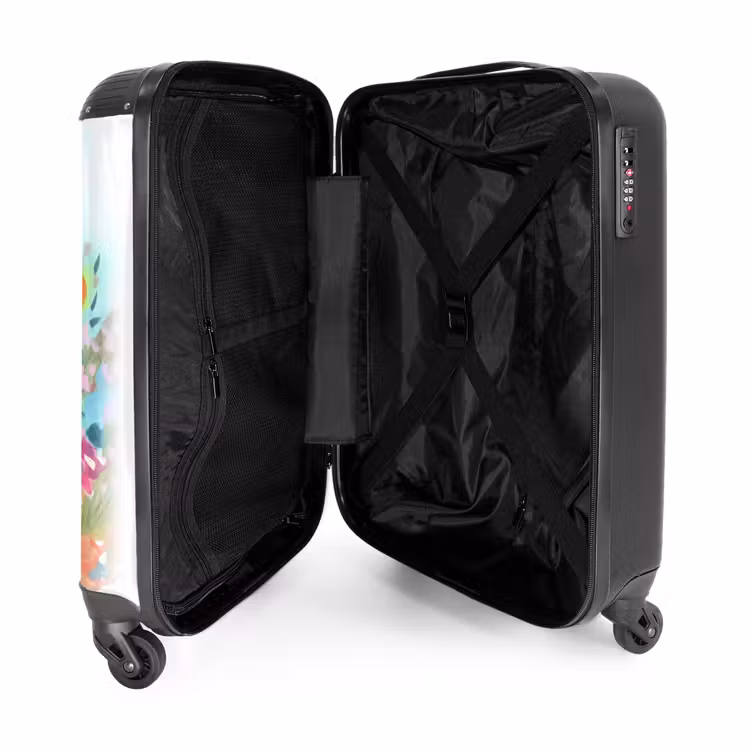 Suitcase - Flowers - Colors - Bouquet - Nature — 3