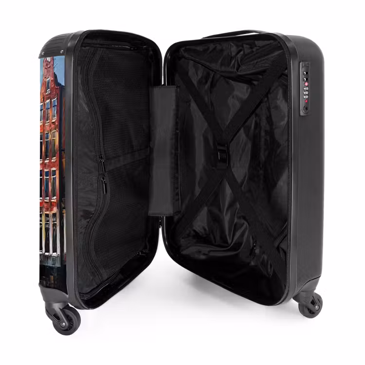 Suitcase - Oil painting - Architecture - Amsterdam - City — 3