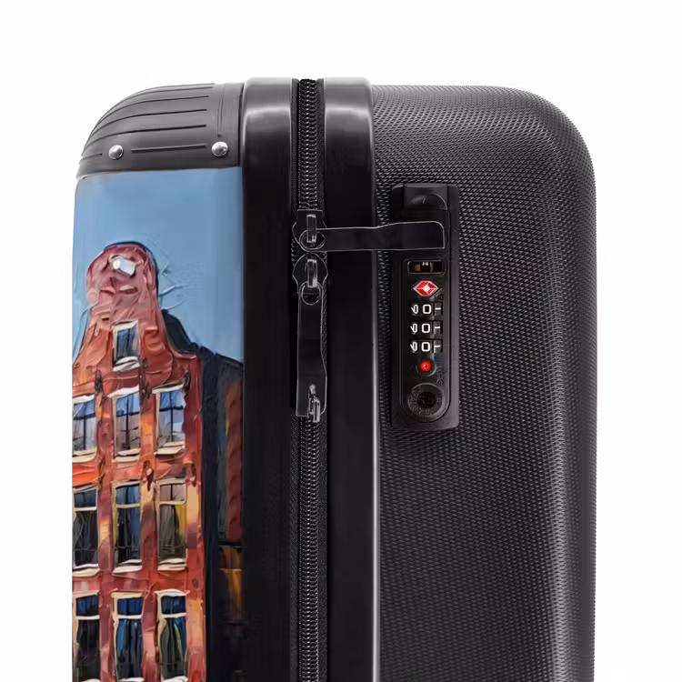Suitcase - Oil painting - Architecture - Amsterdam - City — 5