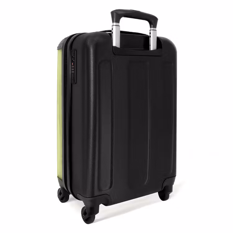 Suitcase - Summer memories - Butterfly on green background — 2