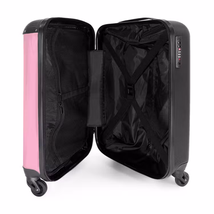 Suitcase - Summer memories - Butterfly on pink background — 3