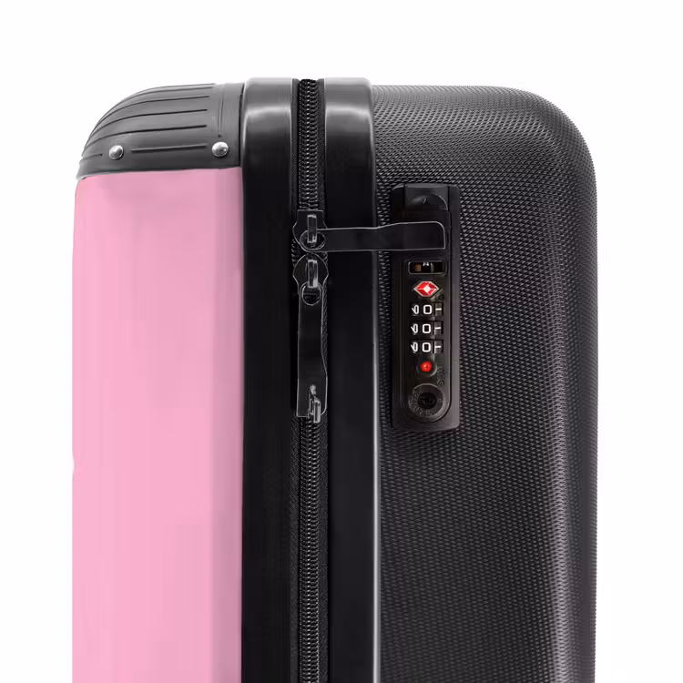 Suitcase - Summer memories - Butterfly on pink background — 5