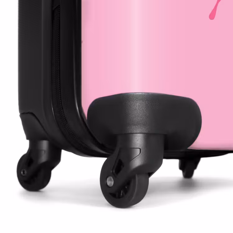 Suitcase - Summer memories - Butterfly on pink background — 6