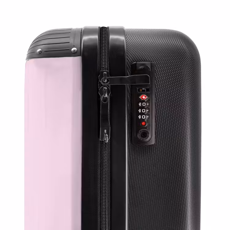 Suitcase - Summer memories - Colorful moth on pink background — 5