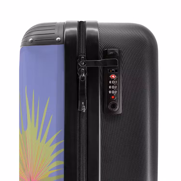 Suitcase - Summer memories - Hummingbird among tropical leaves — 5