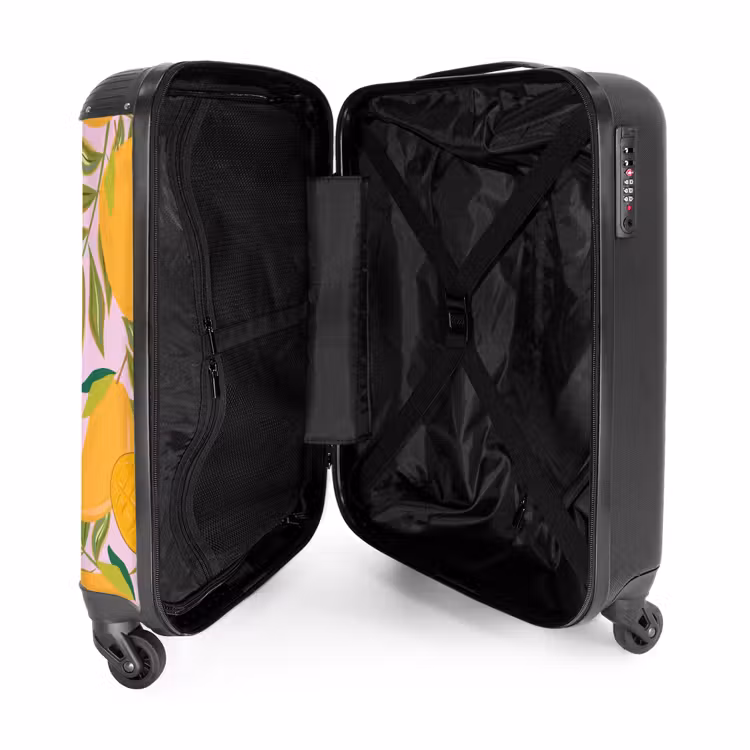 Suitcase - Summer memories - Mangoes on a pink background — 3