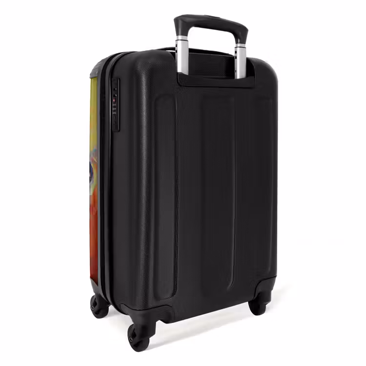 Suitcase - Butterfly as a colorful oil painting artwork — 2