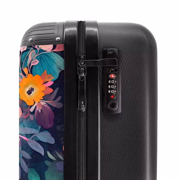 Suitcase - Colorful - Flowers - Art - Nature - Hippie — 5