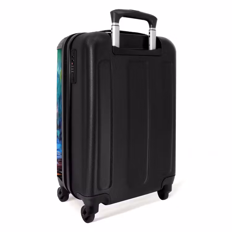Suitcase - Colorful - Oil paint - Water - Boat — 2
