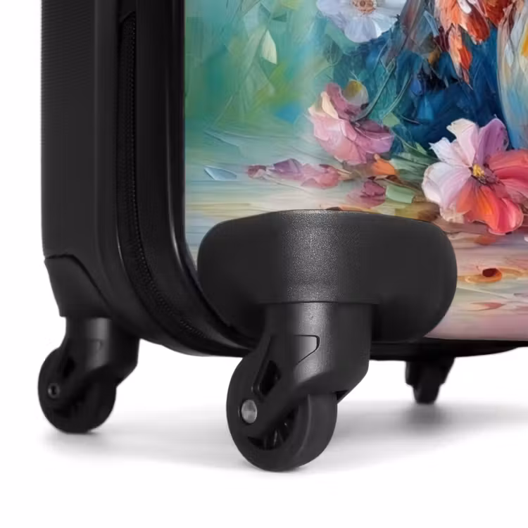 Suitcase - Flowers - Art - Painting - Spring - Bouquet — 6