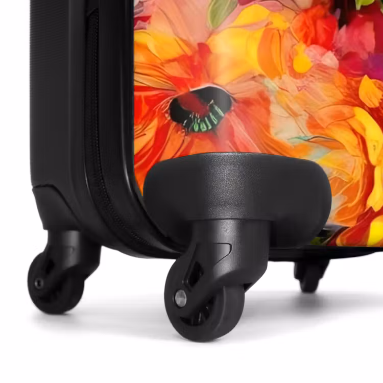 Suitcase - Flowers - Colorful - Art - Oil Painting — 6