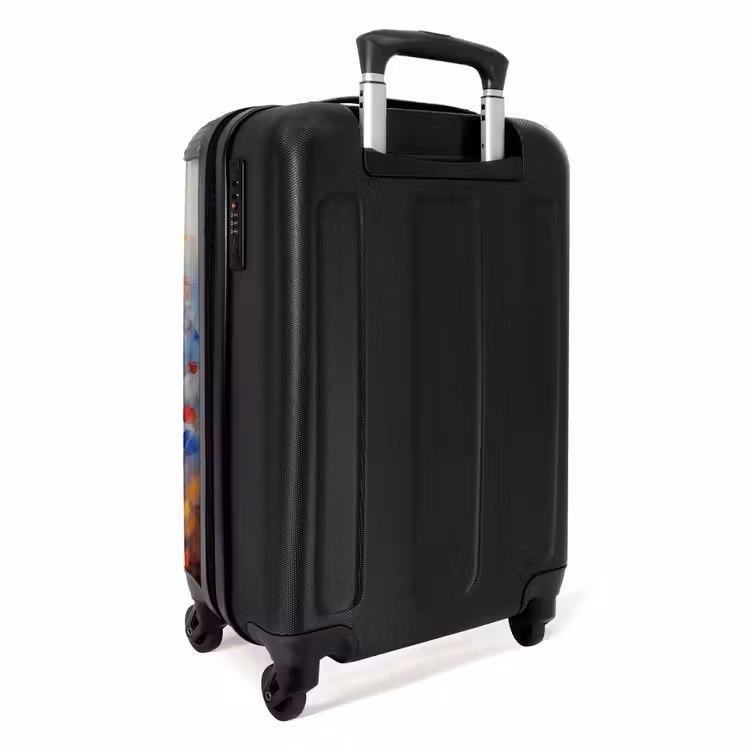 Suitcase - Flowers - Colorful - Oil paint - Flower pot — 2