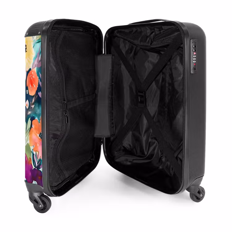 Suitcase - Flowers - Oil Painting - Art - Nature — 3