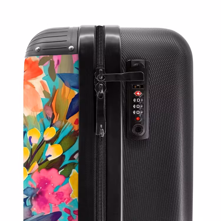 Suitcase - Flowers - Oil Painting - Colorful - Nature — 5