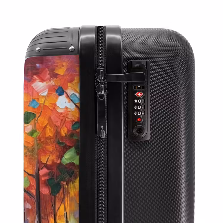 Suitcase - Forest - Nature - Oil painting - Rainbow — 5
