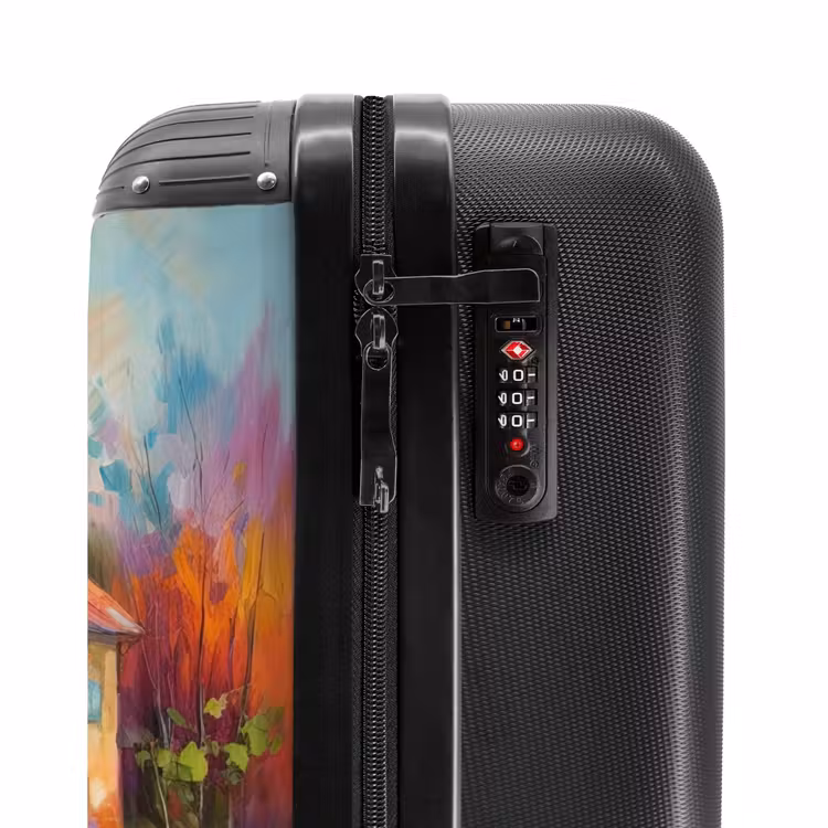 Suitcase - Landscape - Colorful - Oil painting - Art — 5